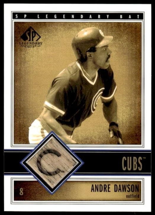 Andre Dawson 2002 unknown SP Legendary Cuts