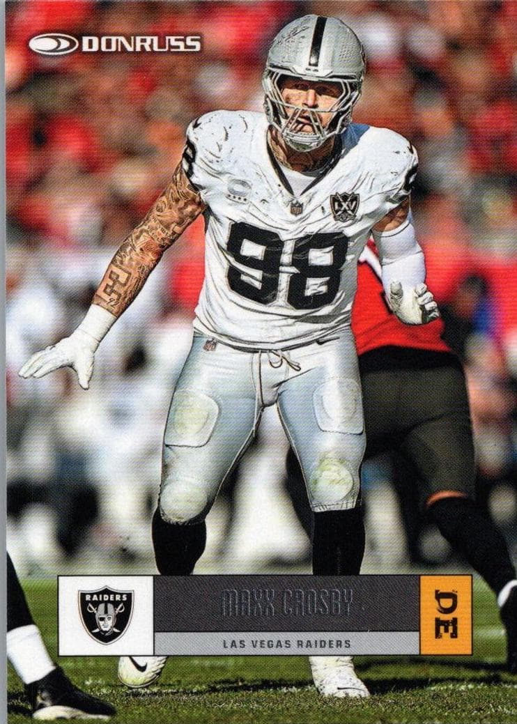 Maxx Crosby 2025 panini Panini Donruss