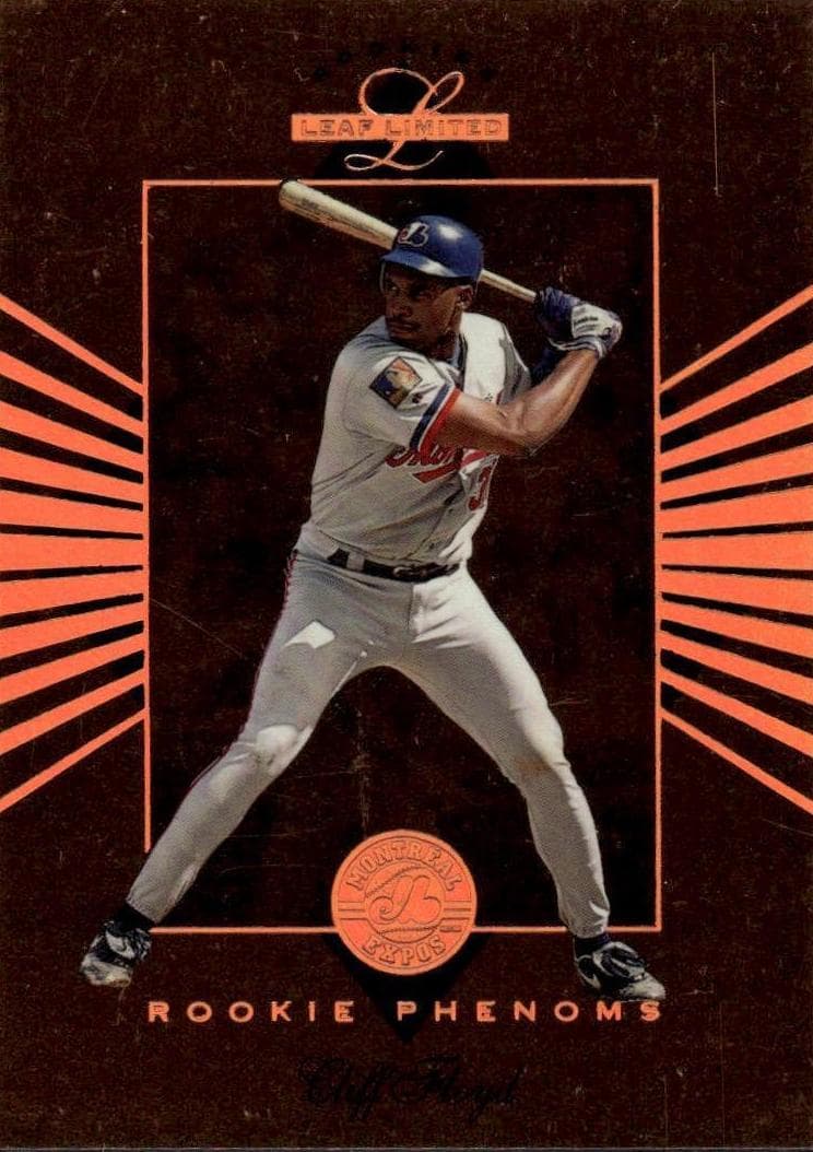Cliff Floyd 1994 leaf Leaf Limited Rookies