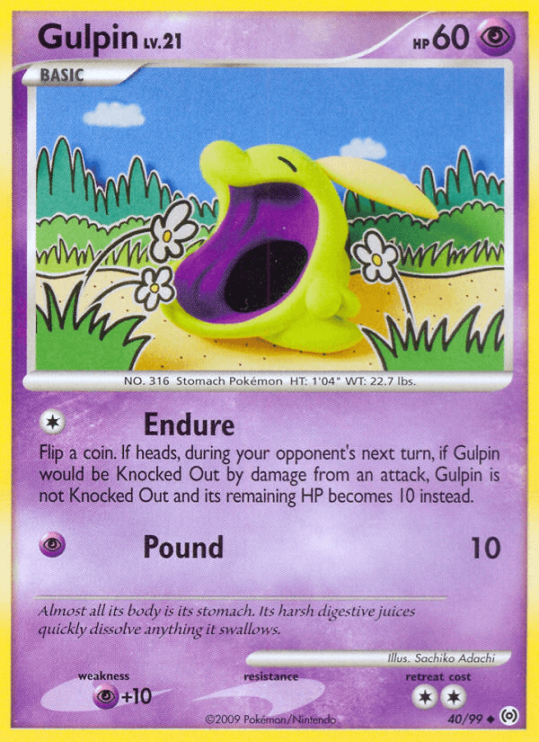 Gulpin 2009 Pokemon Arceus