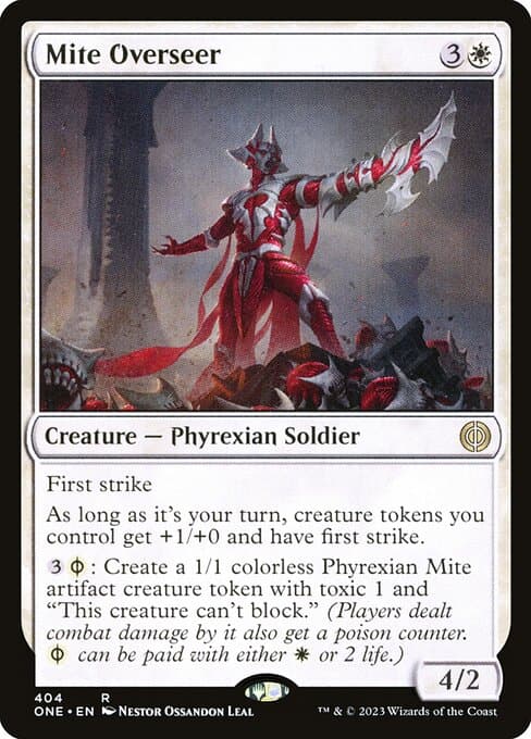 Mite Overseer 2023 Magic: The Gathering Phyrexia: All Will Be One Extended