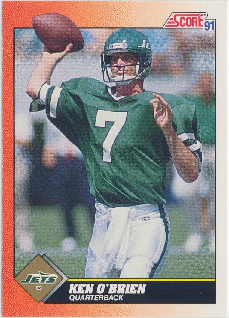 Ken O'Brien 1991 panini