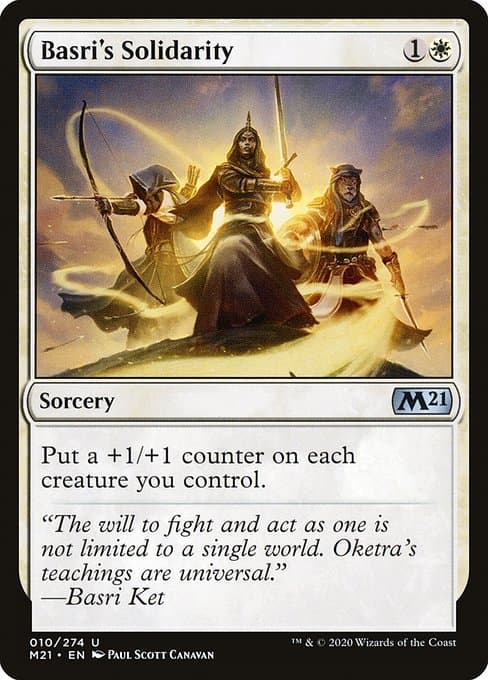 Basri's Solidarity 2020 Magic: The Gathering Core Set 2021