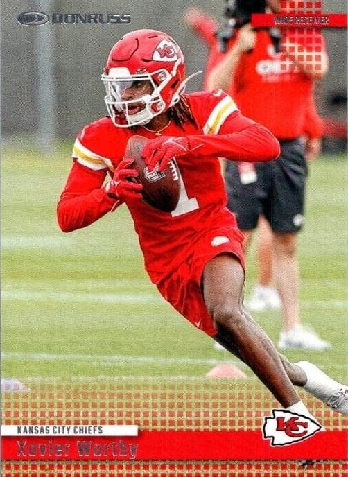 Xavier Worthy 2024 panini Panini Donruss