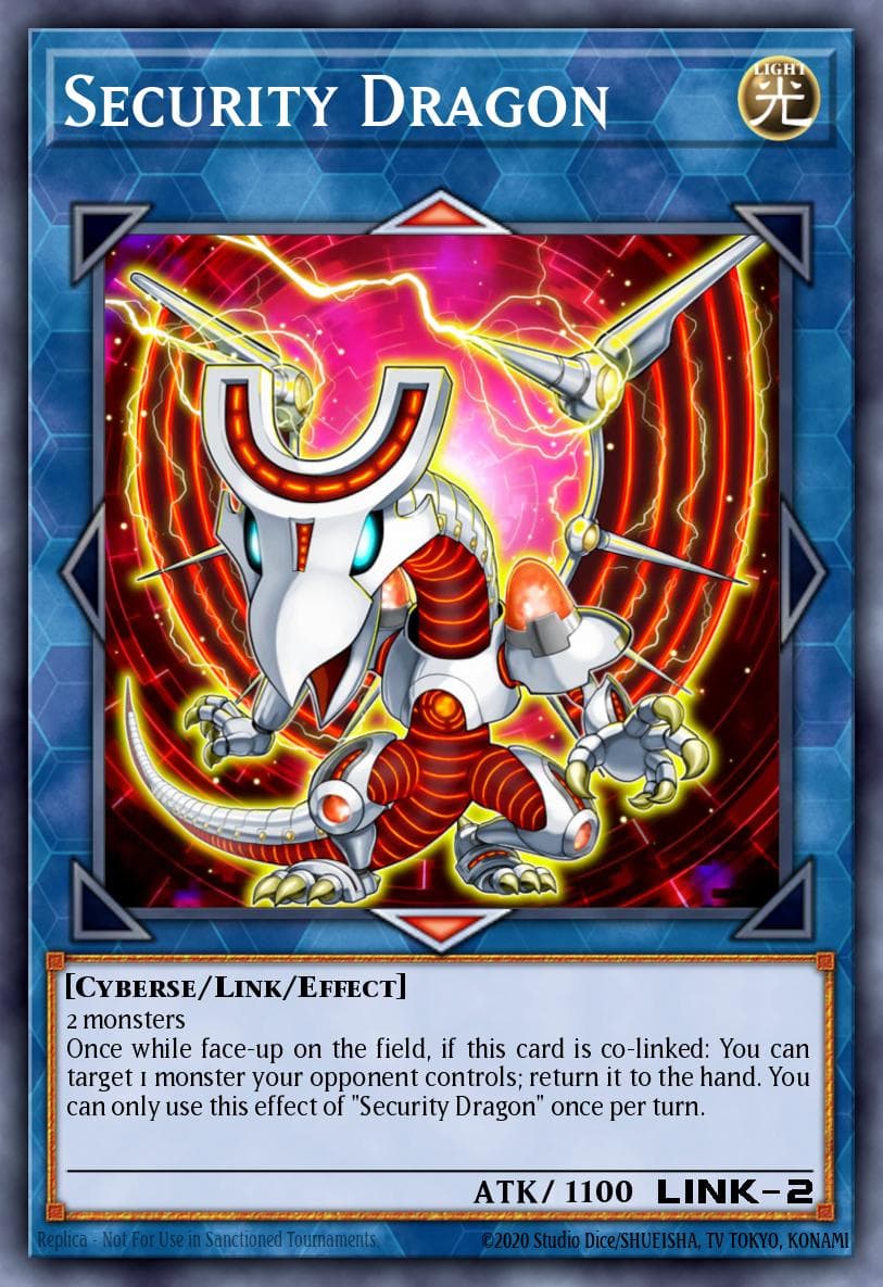 Security Dragon 2010 Yu-Gi-Oh! Japanese V Jump