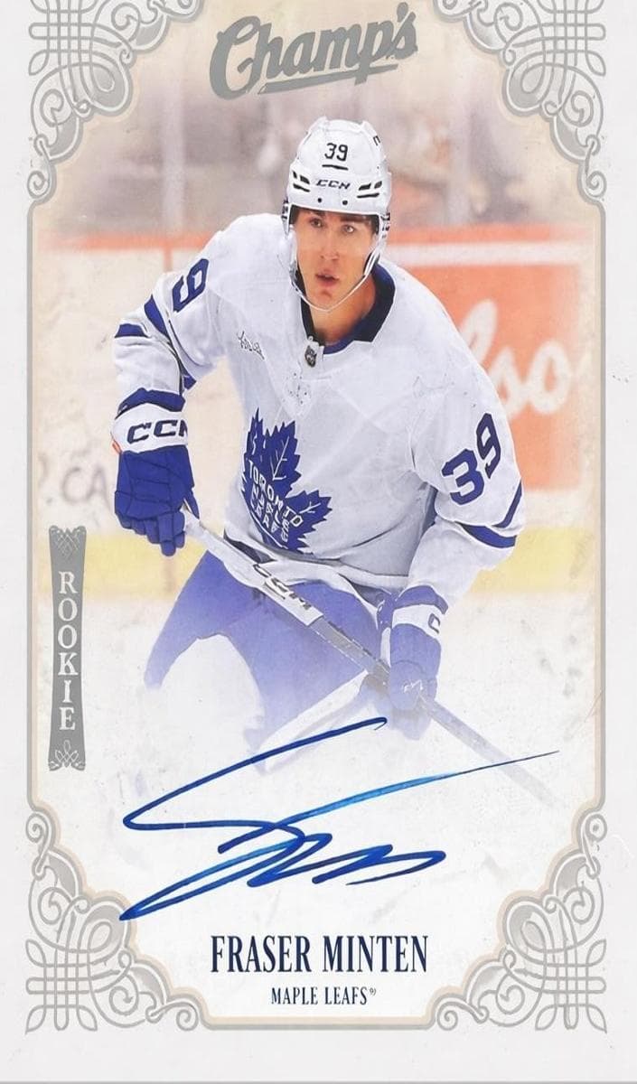 Fraser Minten trading card