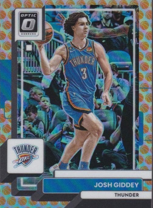 Josh Giddey 2022 panini Donruss Optic