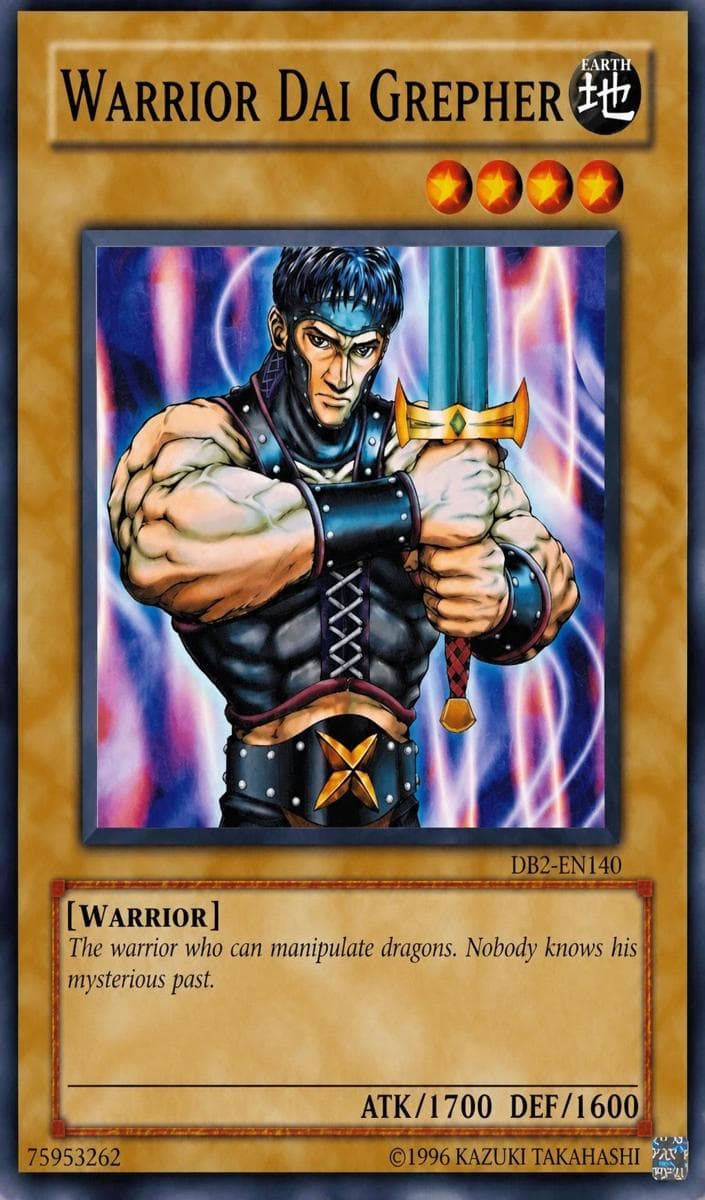 Warrior Dai Grepher 2005 Yu-Gi-Oh! Dark Beginning 2