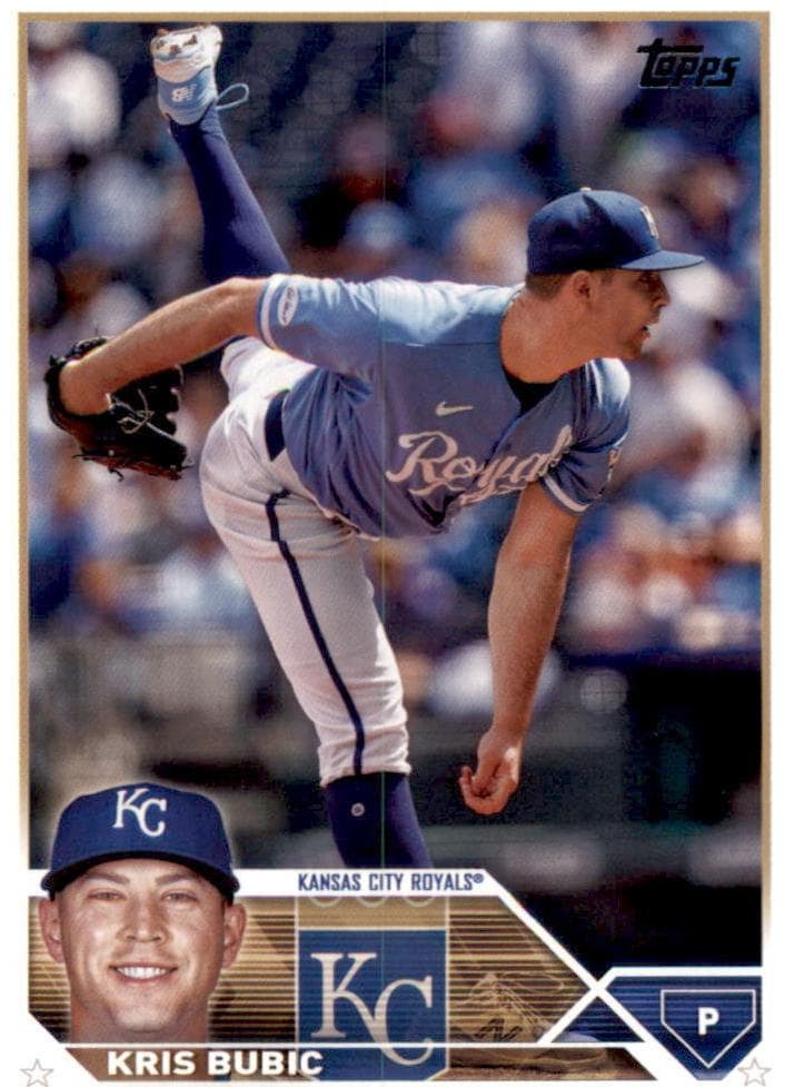 Kris Bubic trading card