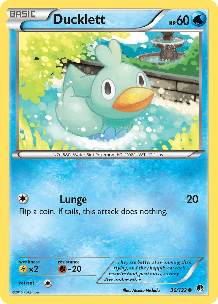 Ducklett 2025 Pokemon