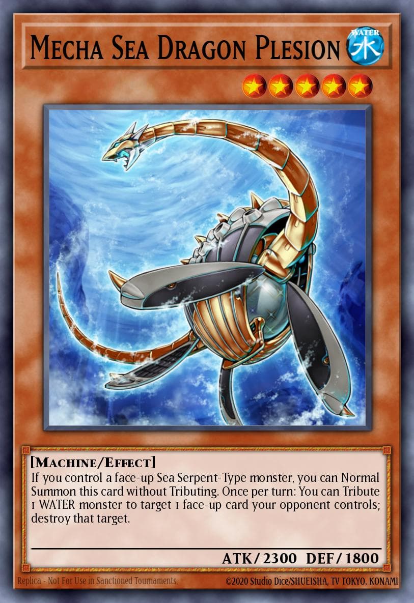 Mecha Sea Dragon Plesion 2012 Yu-Gi-Oh!