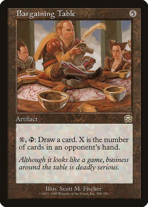 Bargaining Table 1999 Magic: The Gathering