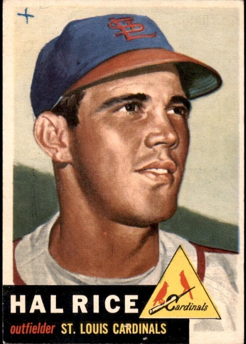 Hal Rice 1953 topps Topps