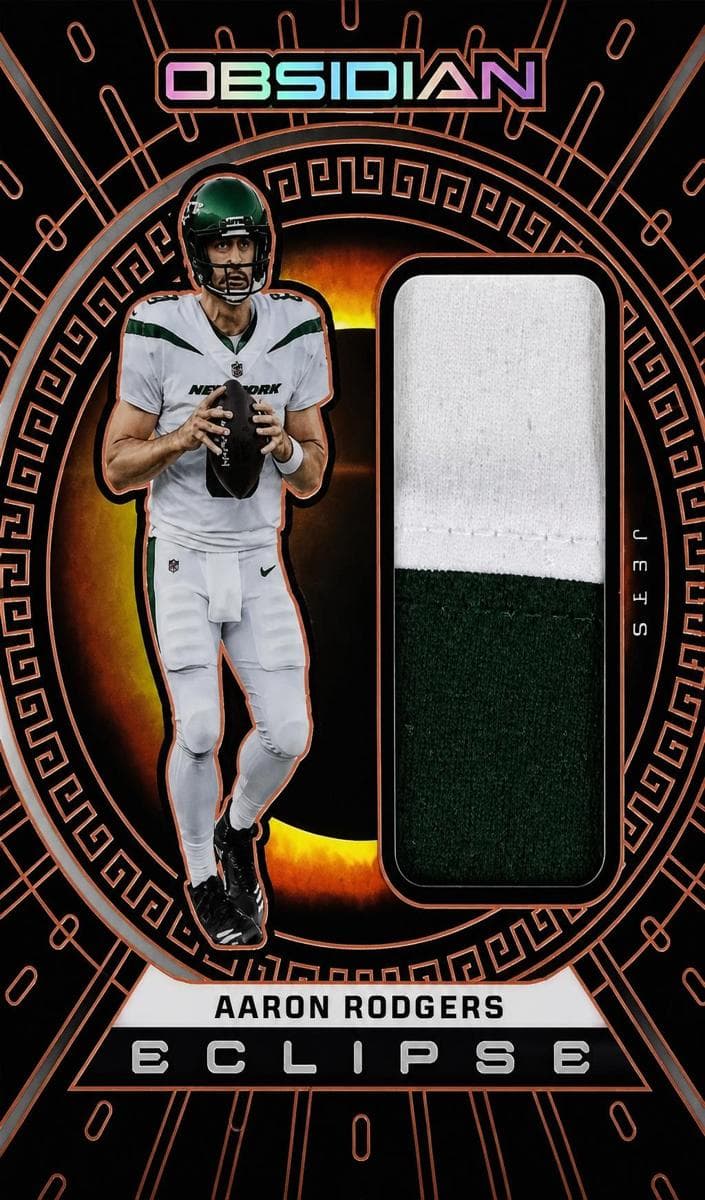 Aaron Rodgers 2023 panini Obsidian