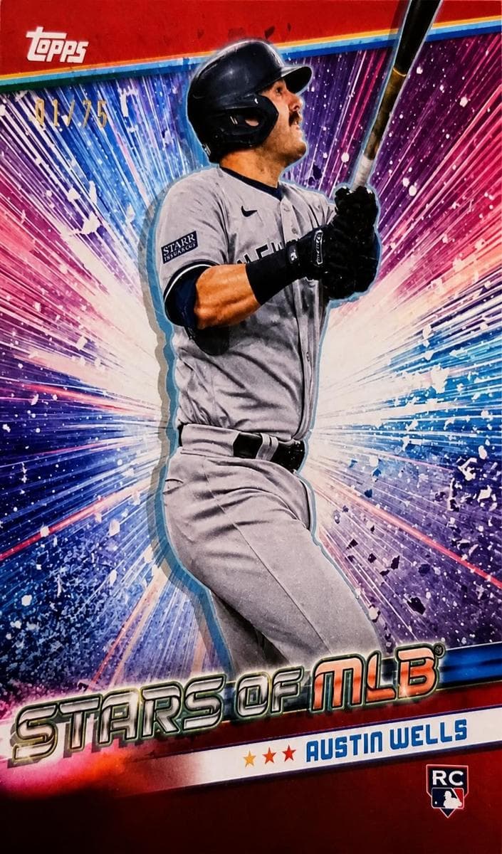 Austin Wells 2024 topps Topps Update