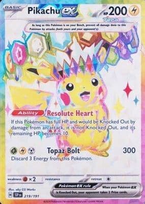 Pikachu ex 2024 Pokemon
