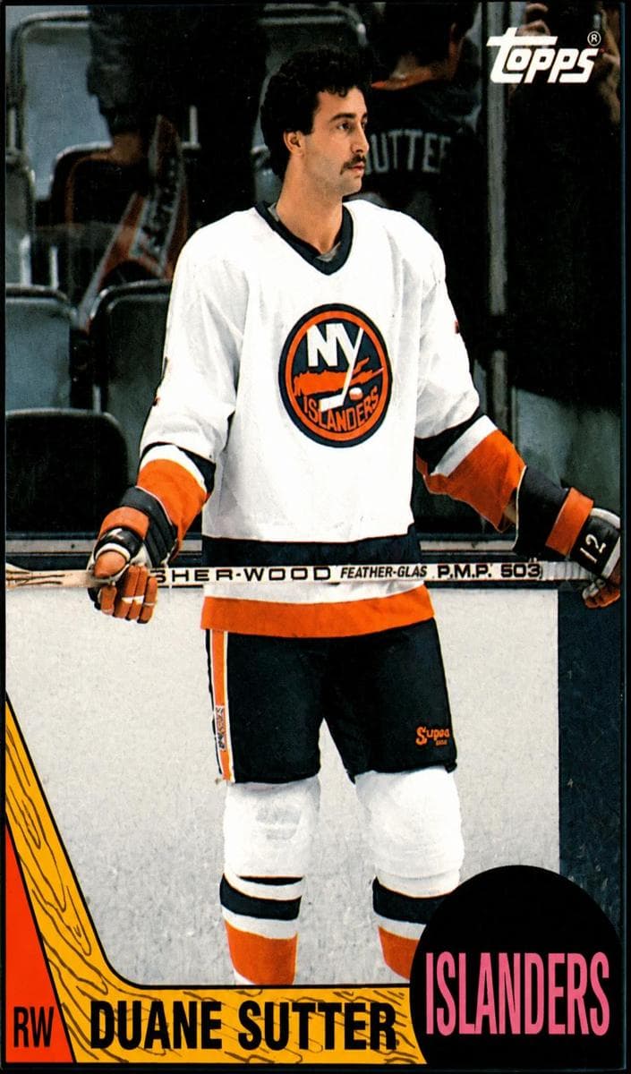 Duane Sutter 1987 topps Topps