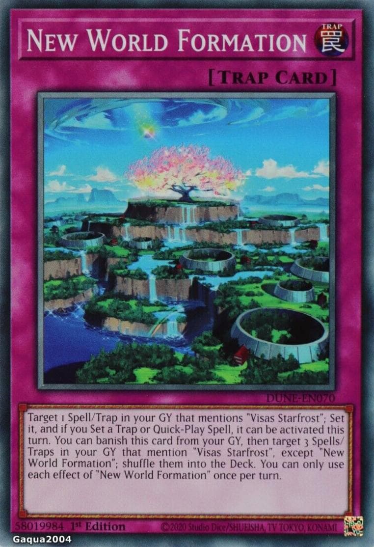 New World Formation 2023 Yu-Gi-Oh! Duelist Nexus