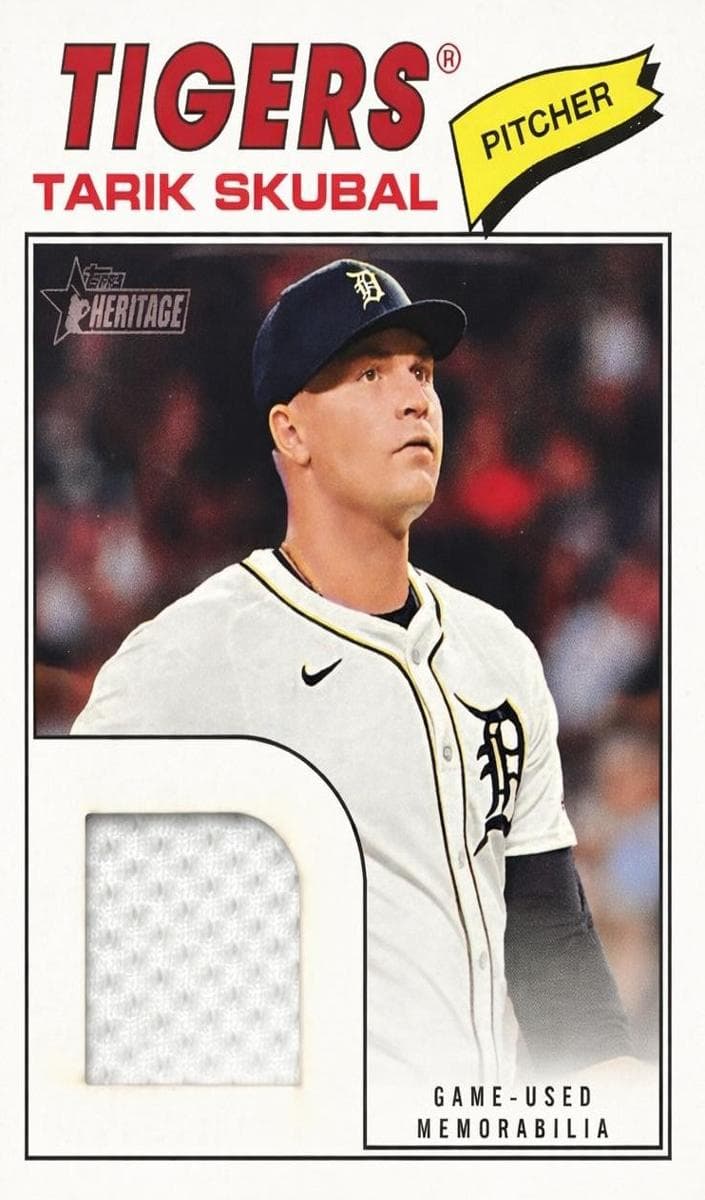 Tarik Skubal 2026 topps Topps Heritage