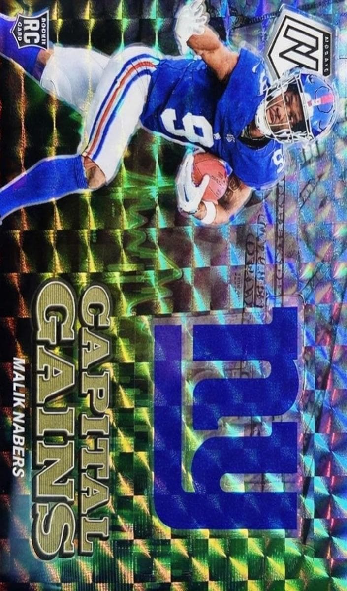 Malik Nabers 2024 panini Panini Rookies & Stars