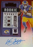 Van Jefferson 2020 panini Panini Contenders