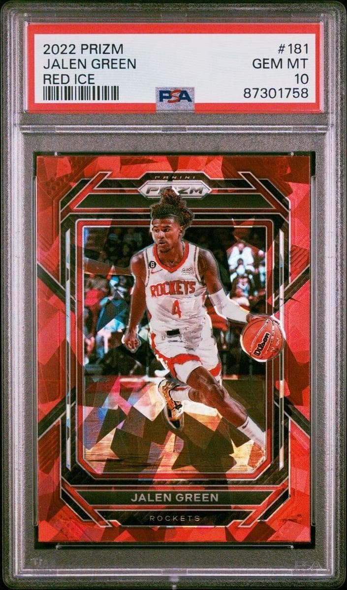 Jalen Green 2022 panini Panini Prizm