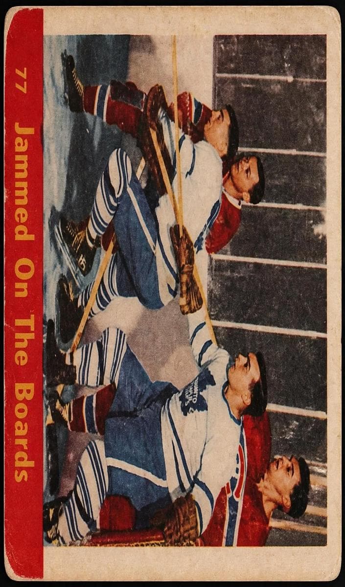 Jammed on the Boards 1955 parkhurst Quaker Oats