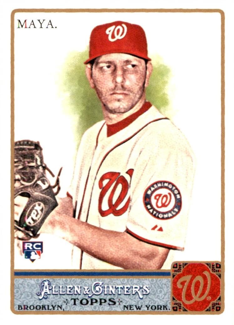 Yunesky Maya 2011 topps