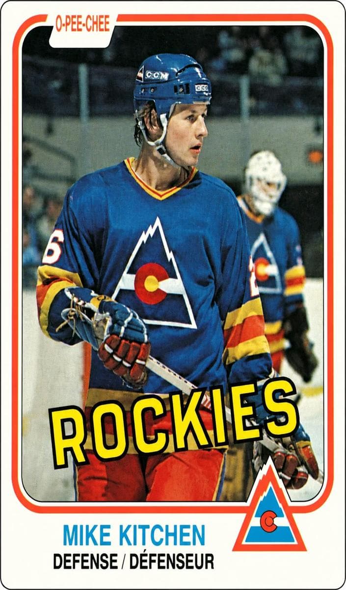 Mike Kitchen 1981 topps O-Pee-Chee