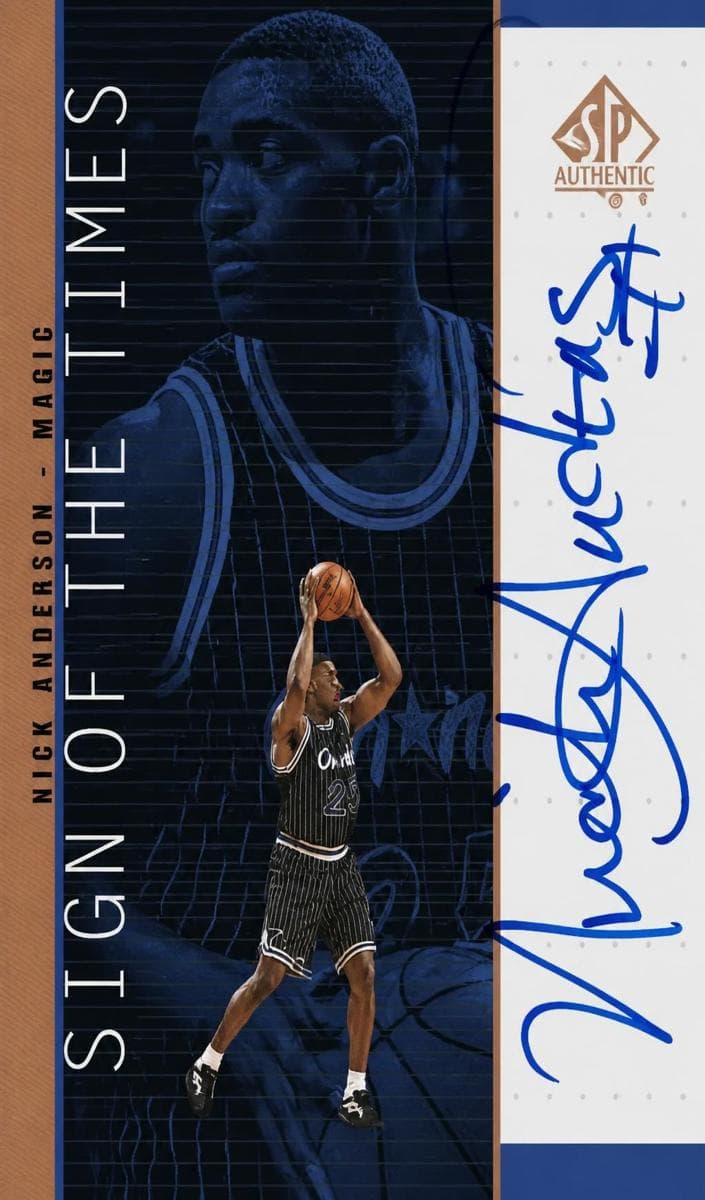 Nick Anderson 1998 unknown SP Authentic