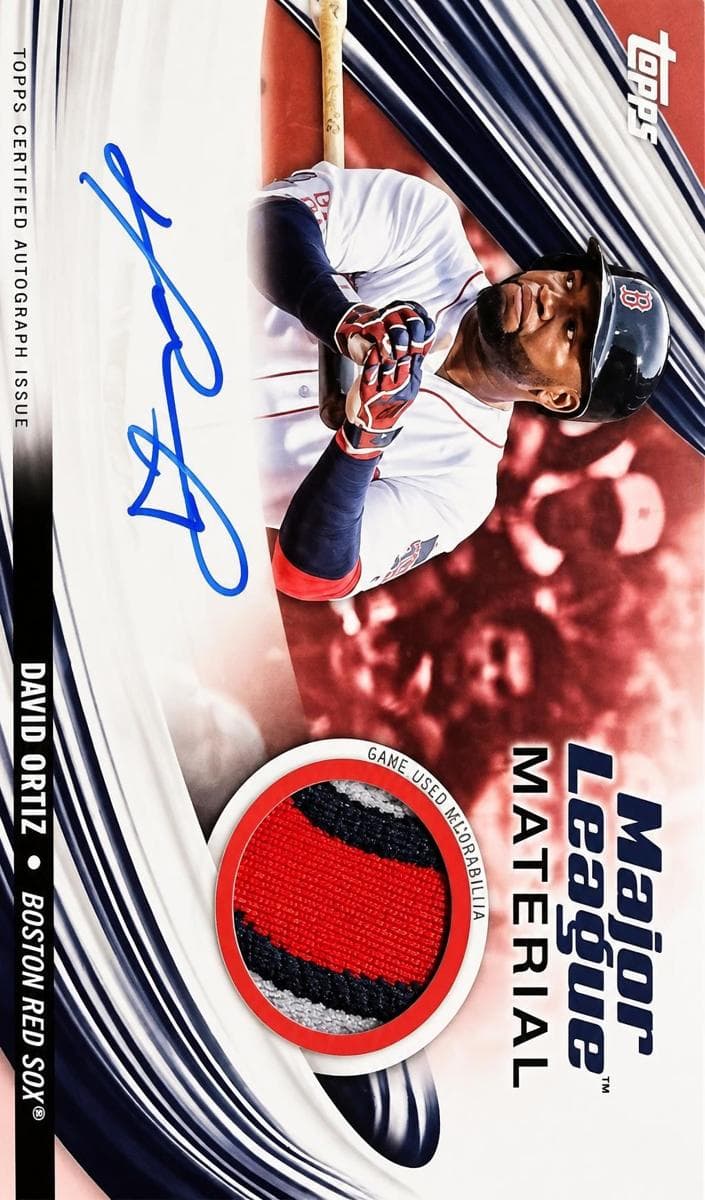 David Ortiz 2023 topps Topps