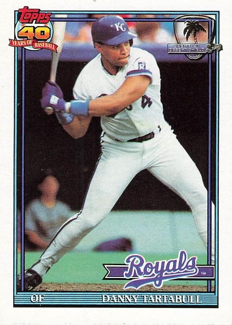 Danny Tartabull 1991 topps Topps