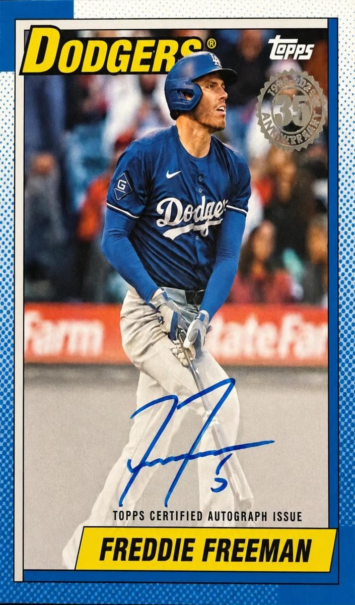 Freddie Freeman #90AU-FF