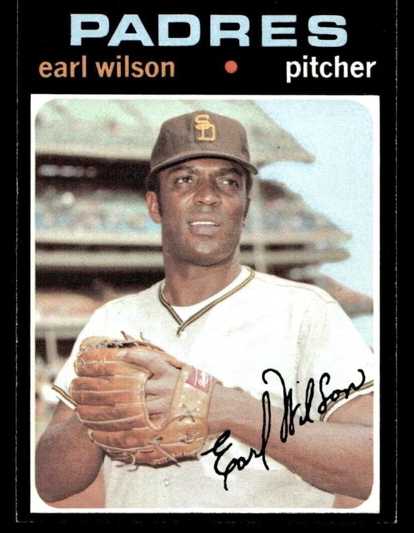 Earl Wilson 1971 topps Topps