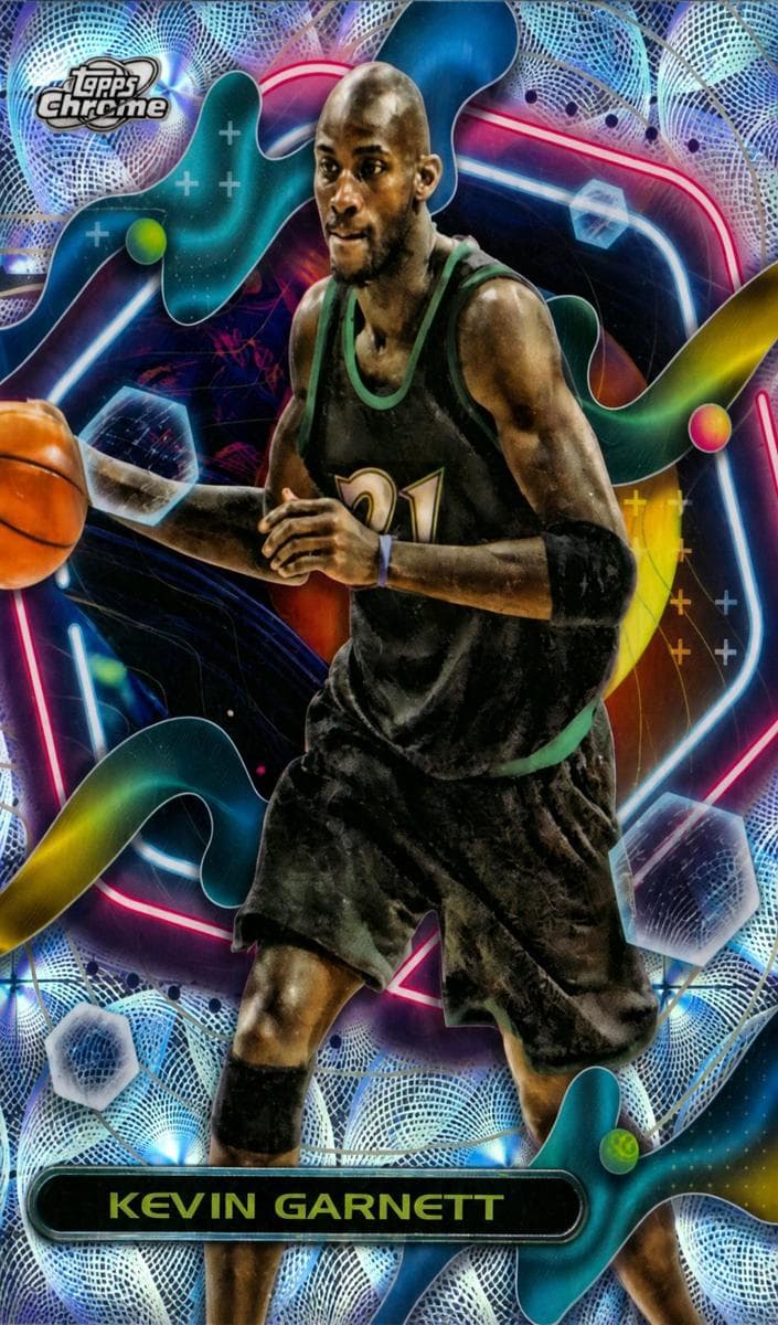 Kevin Garnett 2023 topps Topps Chrome Cosmic