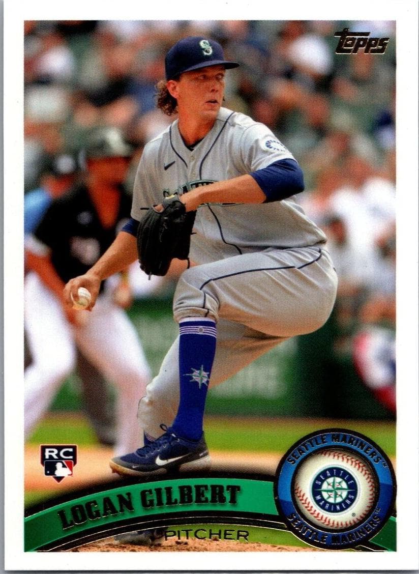 Logan Gilbert 2021 topps