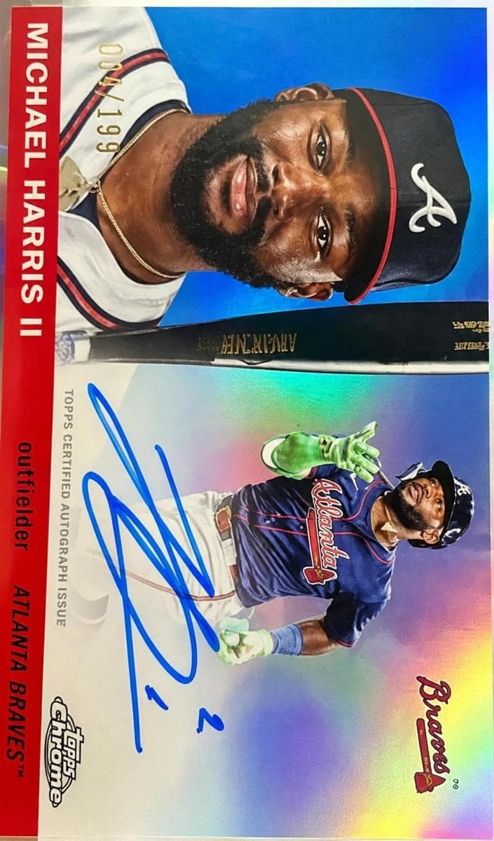 Michael Harris II 2025 topps Topps Chrome Platinum