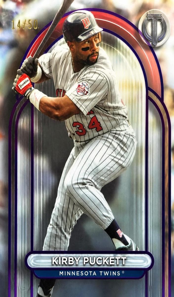 Kirby Puckett 2024 topps Topps Tribute