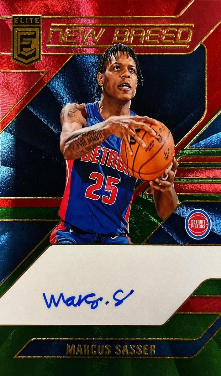 Marcus Sasser 2023 panini Donruss Elite