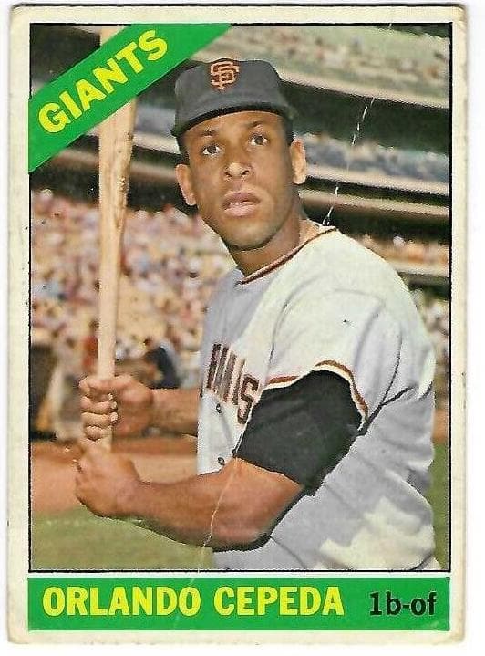 Orlando Cepeda 1966 topps O-Pee-Chee