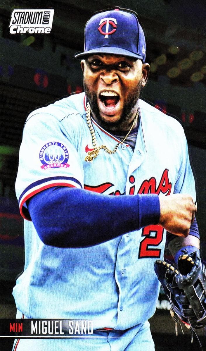 Miguel Sano 2021 unknown Stadium Club Chrome