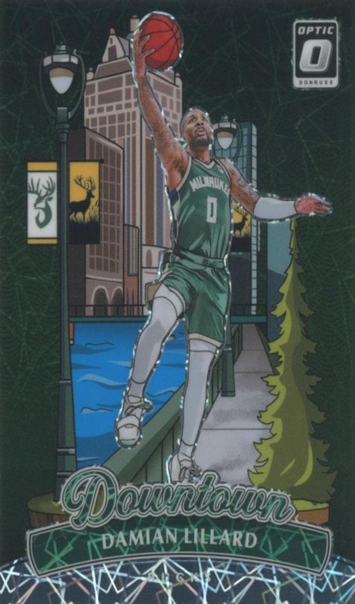 Damian Lillard 2024 panini Donruss Optic