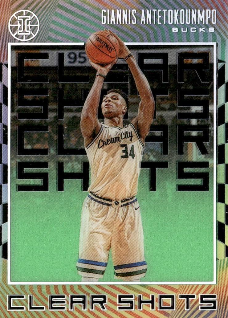 Giannis Antetokounmpo 2019 panini Donruss Optic