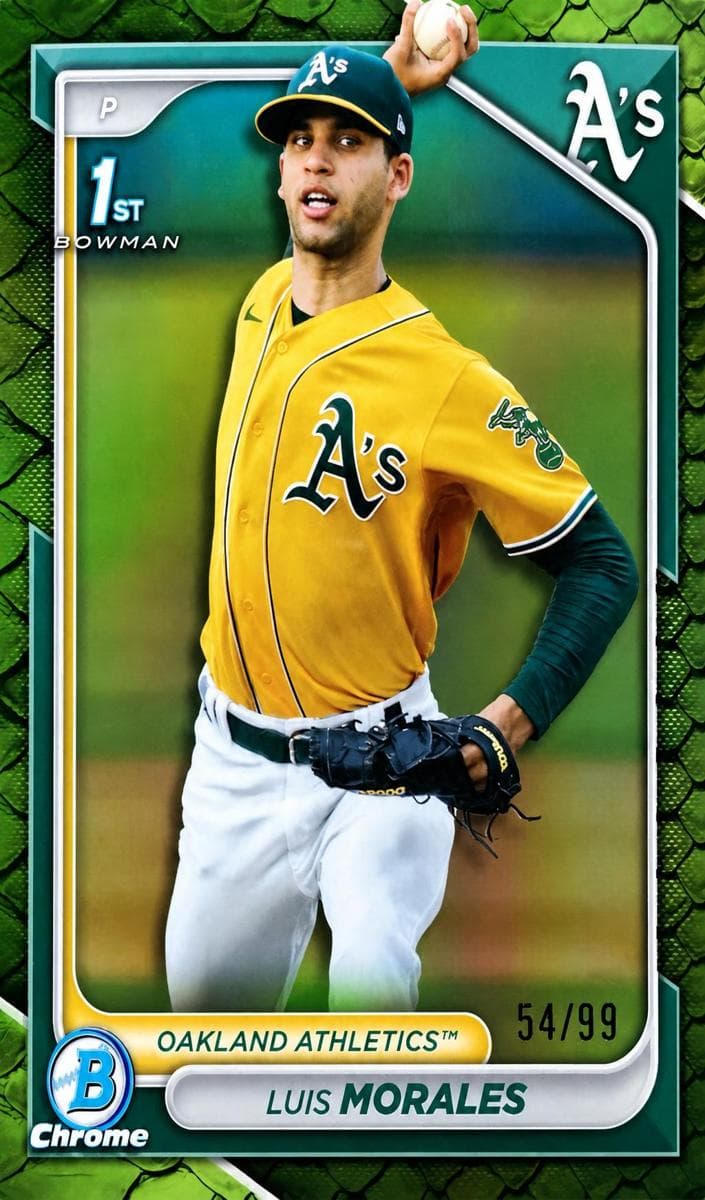 Luis Morales 2024 bowman Bowman Chrome Prospects