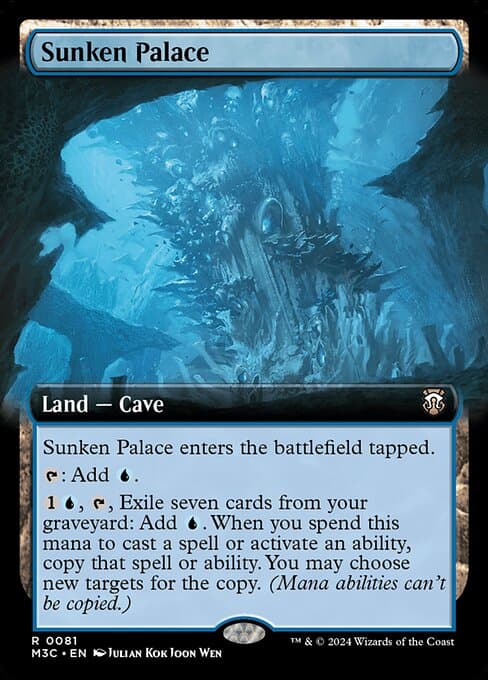 Sunken Palace 2024 Magic: The Gathering Modern Horizons 3 Commander