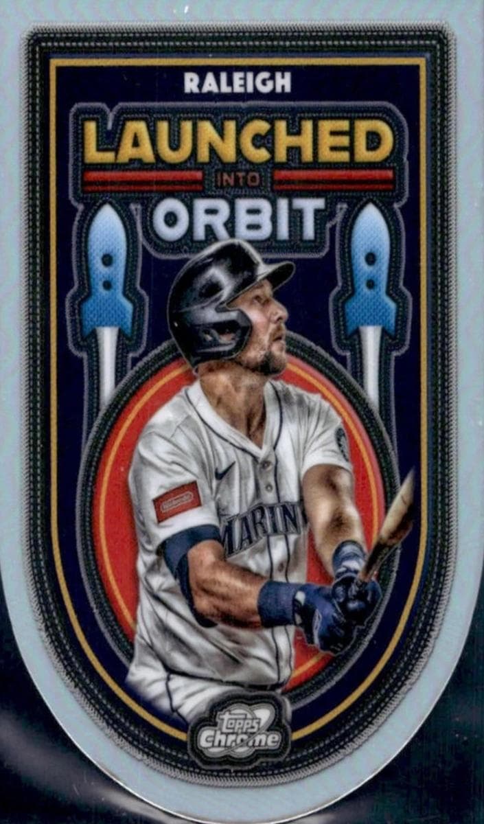 Cal Raleigh 2025 topps Topps Cosmic Chrome