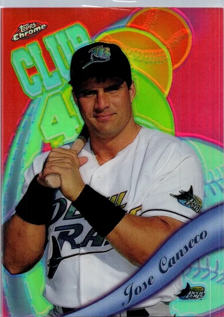 Jose Canseco 1999 topps Topps Chrome