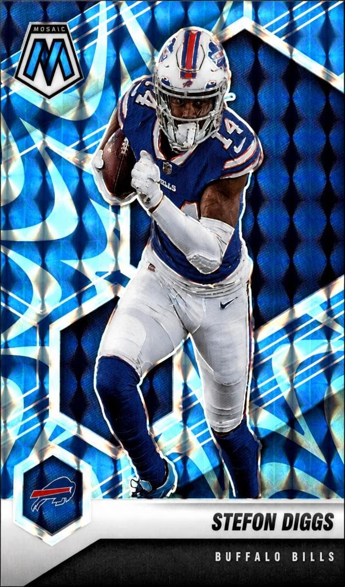 Stefon Diggs 2021 panini Panini Mosaic