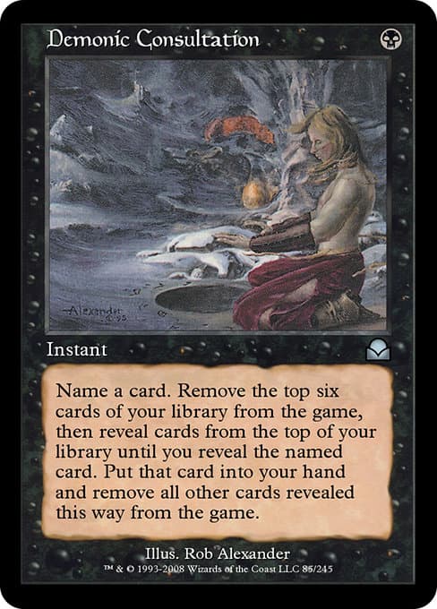 Demonic Consultation 2024 Magic: The Gathering Mystery Booster 2