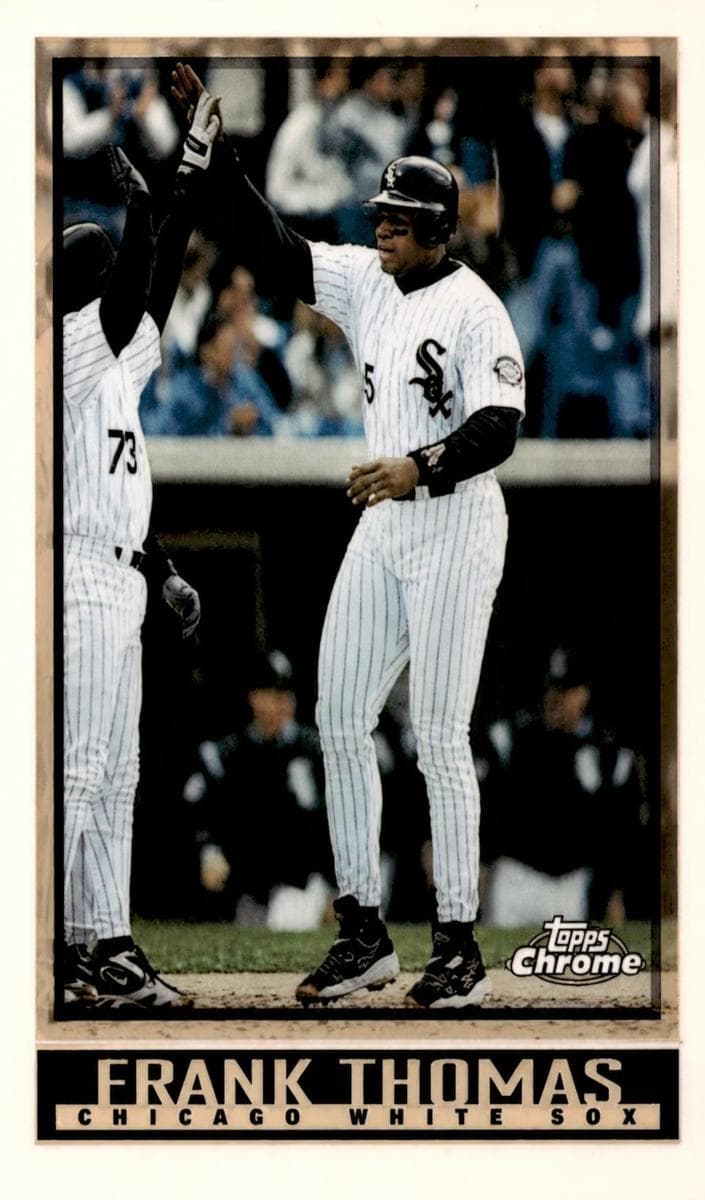 Frank Thomas 1998 topps Topps Chrome